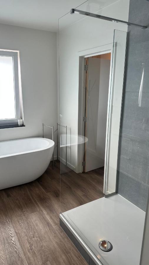 Au Petit Alveo Apartment Sprimont Bagian luar foto